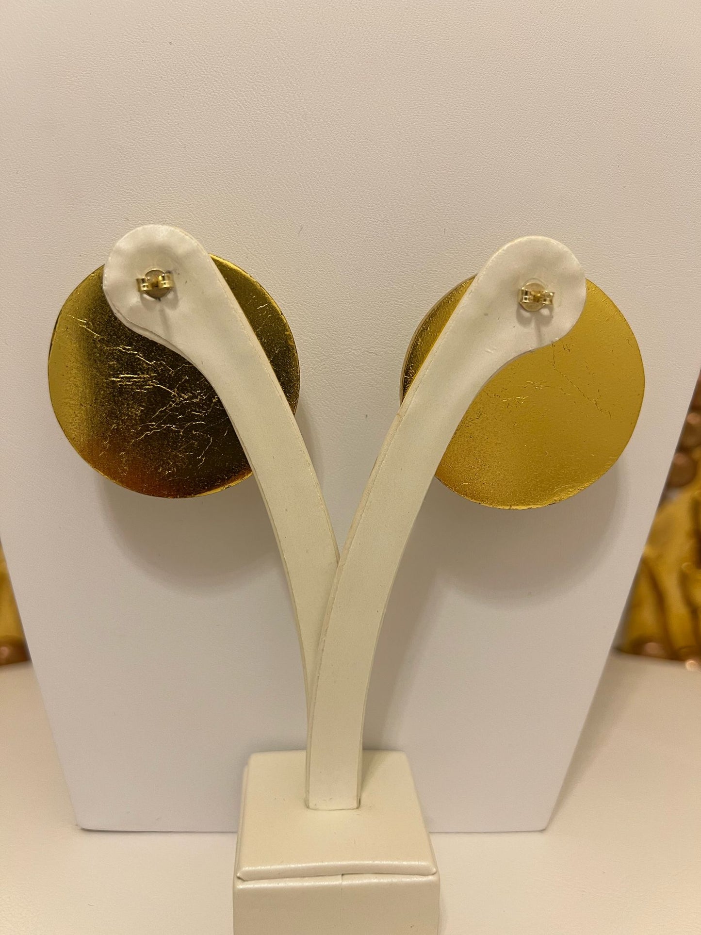 Orecchini in corno di bue