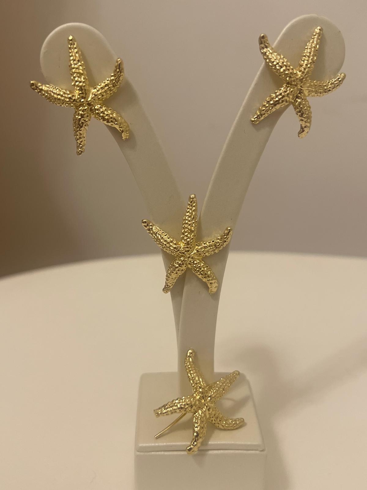 Orecchini stella marina