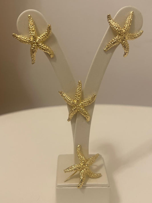 Orecchini stella marina