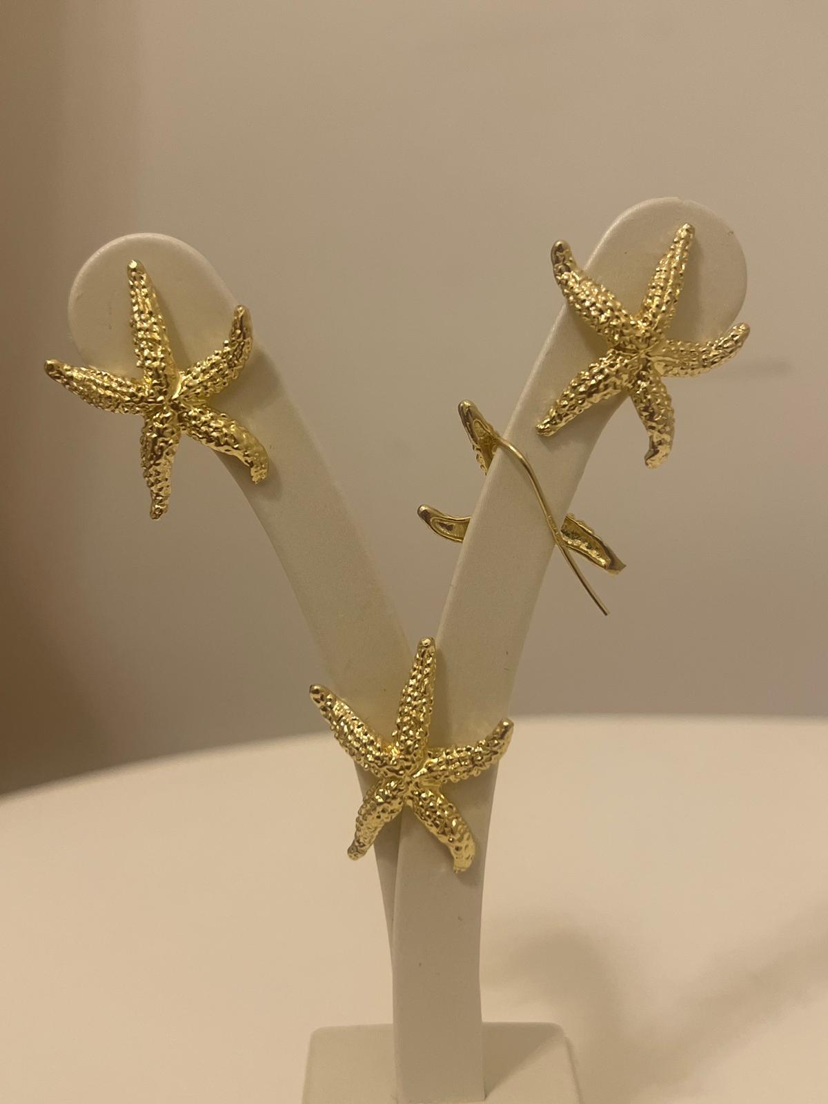 Orecchini stella marina